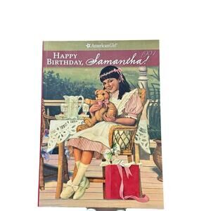 Happy Birthday Samantha American Girl Book 2000 Pleasant Company